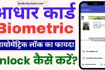 Aadhaar Biometric Unlock-Lock